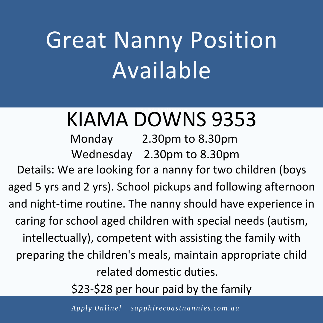 Nanny Job
